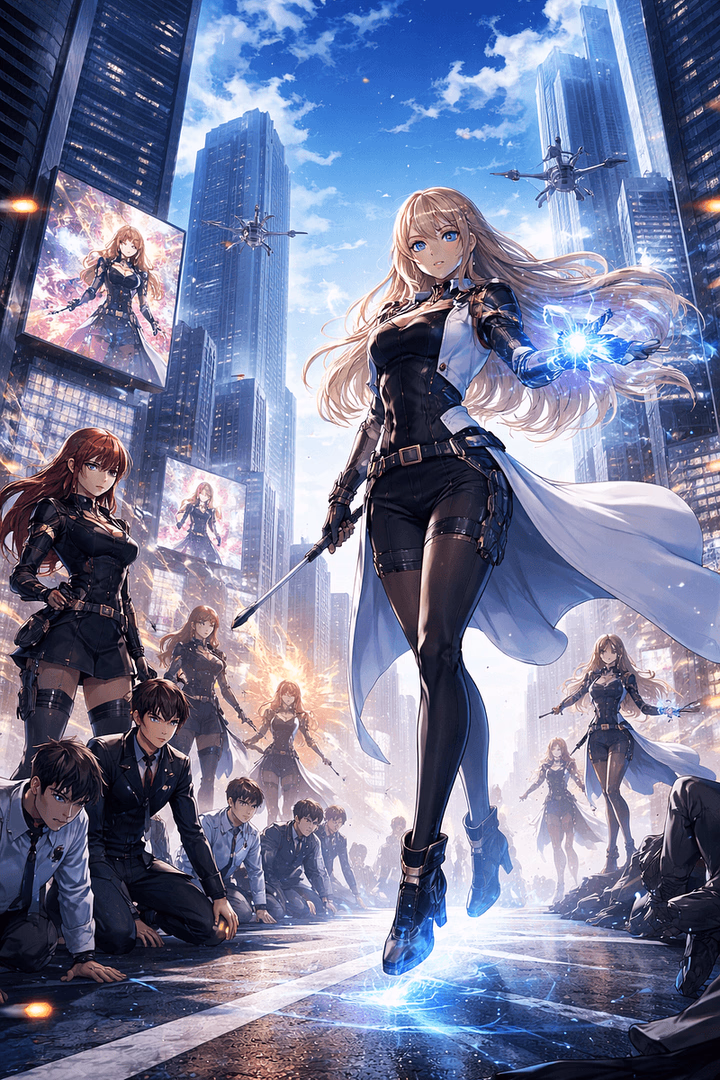 Astraea Prime - A modern world ruled by absolute matriarchy, where every woman awakens supernatural power and societ