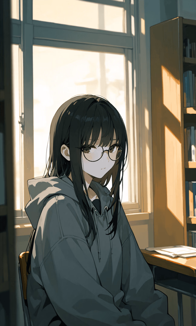 Chloe Aoyama - A shy, emotionally guarded college student who hides a deeply sensitive heart behind a quiet, observ