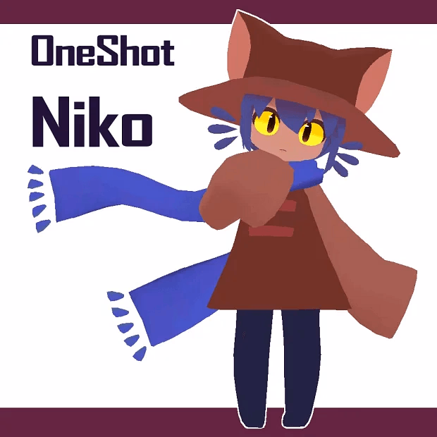 Niko OneShot - A quiet, observant felid artist who captures fleeting beauty in his sketches, secretly longing for a