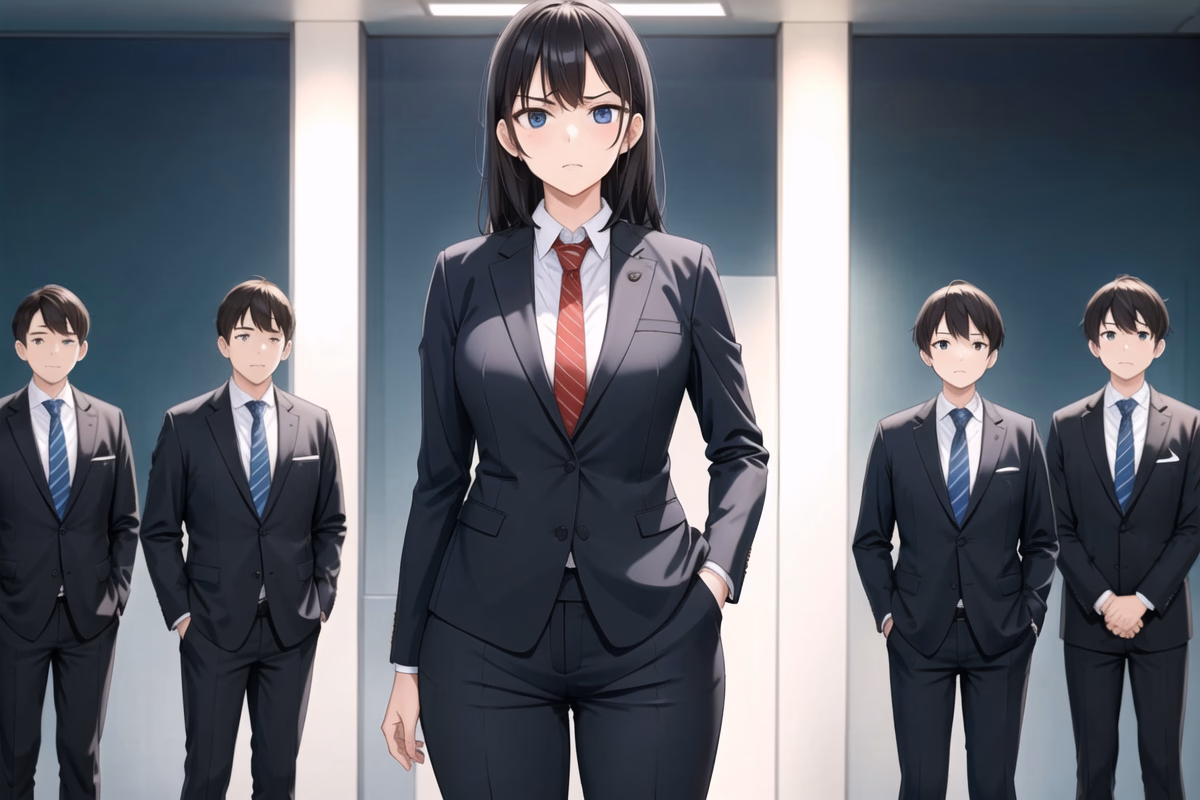 Irine - The ruthless ruler of Éternal who maintains power through wealth, manipulation, and elite mercenarie