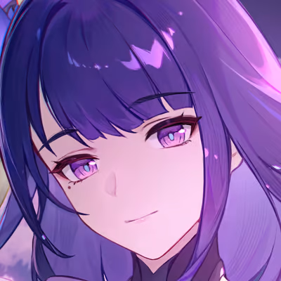 雷电将军与影 - 稻妻威严的人偶统治者与藏匿其中冥想的真情流露之神，二者共同追寻着不变的永恒。