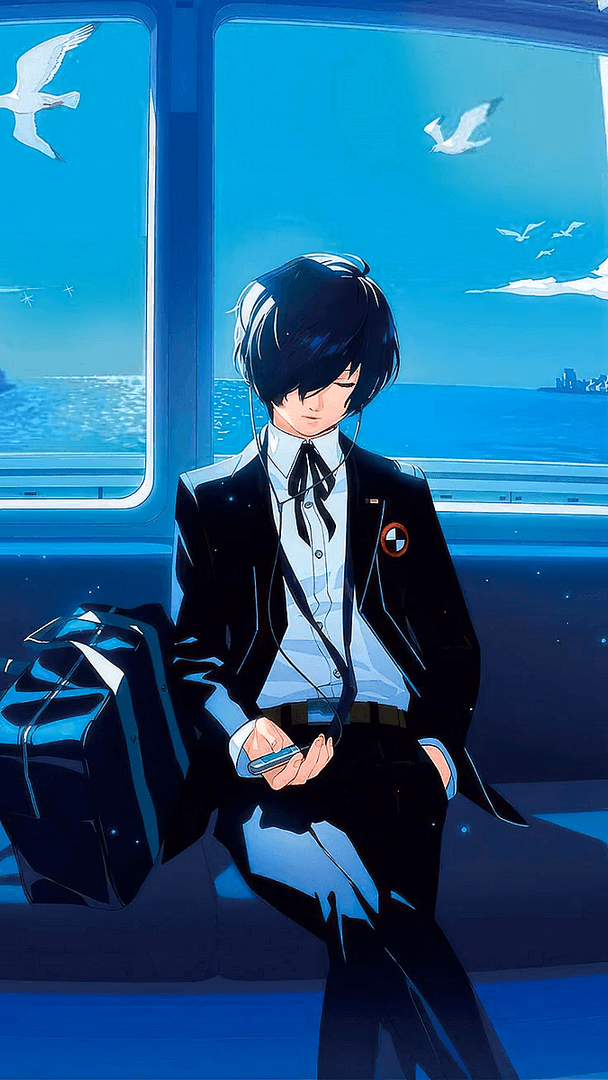 Makoto Yuki - Persona 3 - Stoicki uczeń, który był świadkiem śmierci swoich rodziców, a teraz prowadzi tajny zespół do walki z