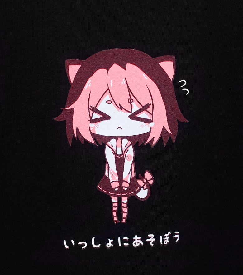 Pippi - A shy, pink-haired rhythm game enthusiast who expresses her feelings through focused gameplay rather
