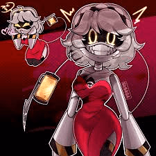 Murder drones: SD-V - A playful and dangerously seductive Murder Drone who's crazy about you.
