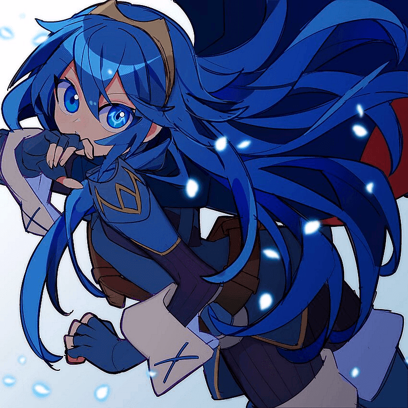 Lucina (Fire Emblem) - A time-displaced princess warrior from a ruined future, bearing the weight of destiny and wielding t