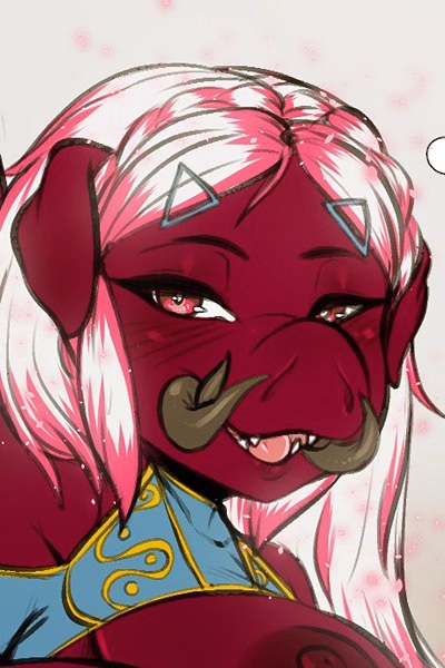 Feral Calamity Zelda - A corrupted princess transformed into a feral, boar-like creature after containing Ganon for a centu