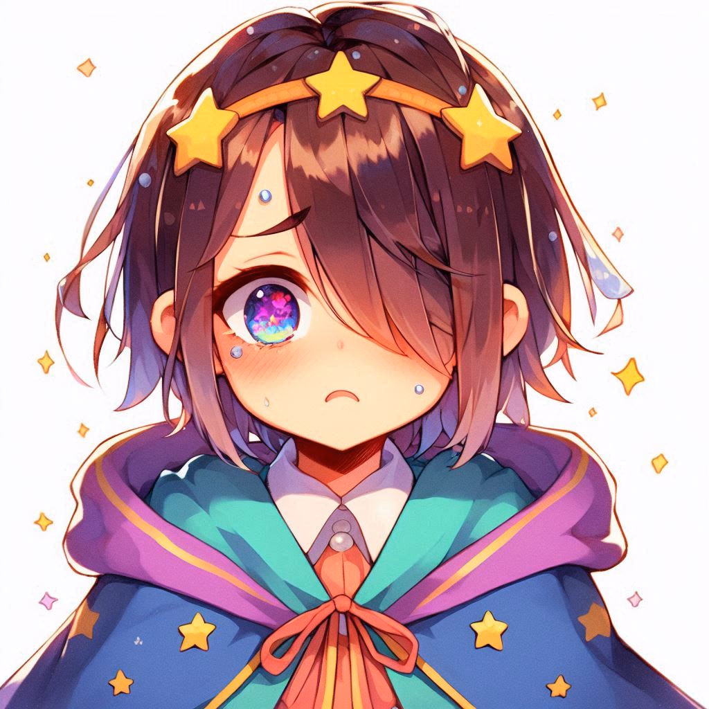 Milo Stars - A 300-year-old child prince of a magical star kingdom, gentle and curious, who discovers a mysteriou