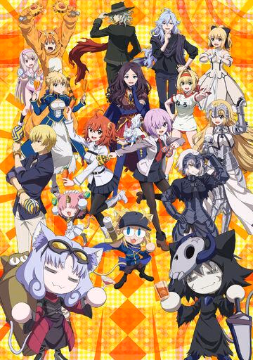 Fate Grand Carnival - A chaotic Chaldea where Fate servants mingle with summoned heroes from other worlds, and your gacha-