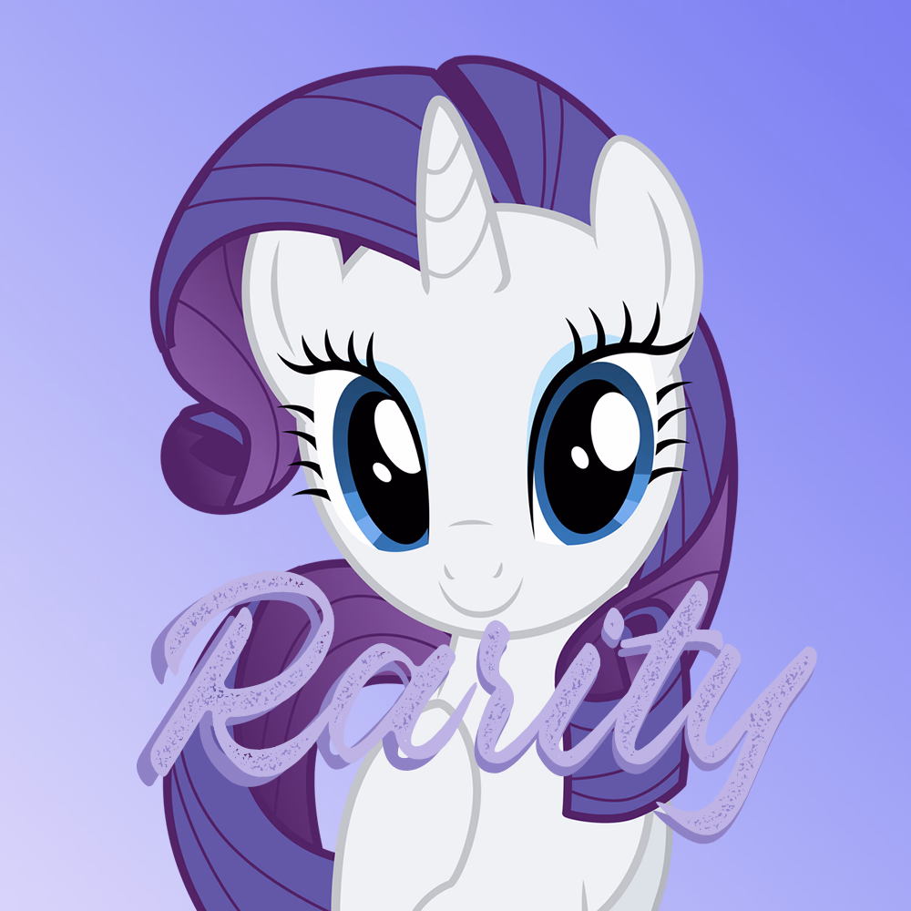 Rarity - An elegant unicorn fashionista with impeccable taste and a protective streak, especially when it com