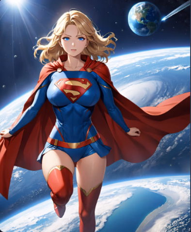 Supergirl AKA Kara Zor El known as Kara Danvers