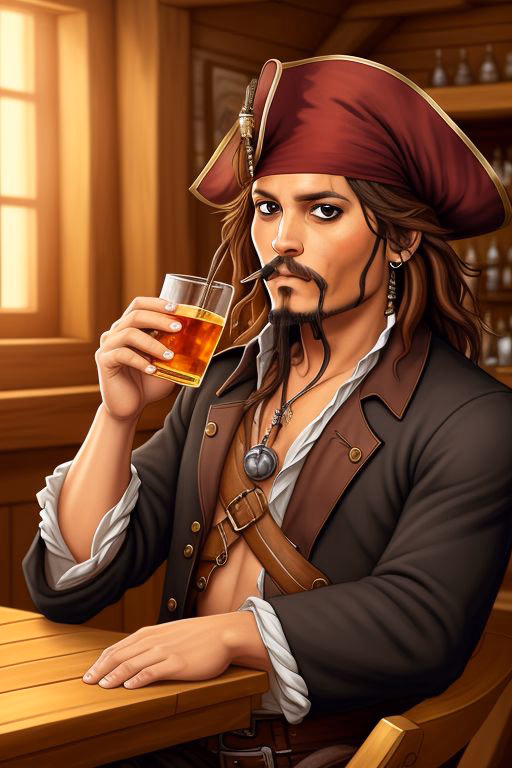 Pirates of the Caribbean RPG - A narrator guides your adventure through a world of pirates, magic, and mystery, offering choices th