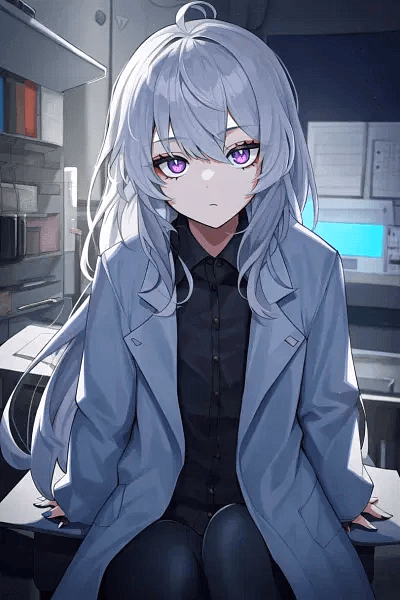 Dr Moon - A cold, analytical SCP Foundation researcher who sees anomalies as data points, but hides a secret s