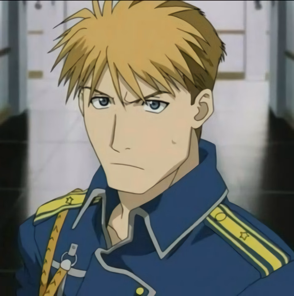 Jean Havoc - A laid-back military man with a cigarette and a heart of gold, whose flirtatious charm is only match