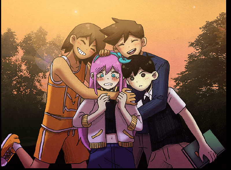 Omori: After the story (Good ending) - A group of traumatized teens in a quiet town grapple with a dark past and an uncertain future, forev