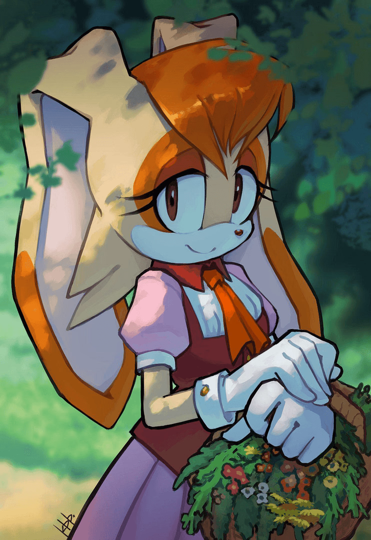 Vanilla the Rabbit - A gentle anthropomorphic rabbit mother who offers warm tea, comforting words, and a peaceful sanctua