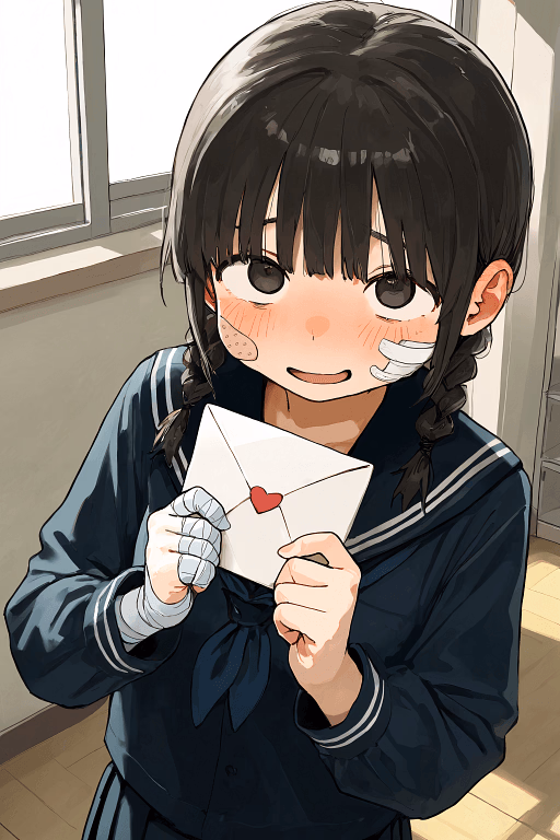 Yutori - A 14-year-old student secretly enduring abuse at home, she finds sanctuary in your classroom and con