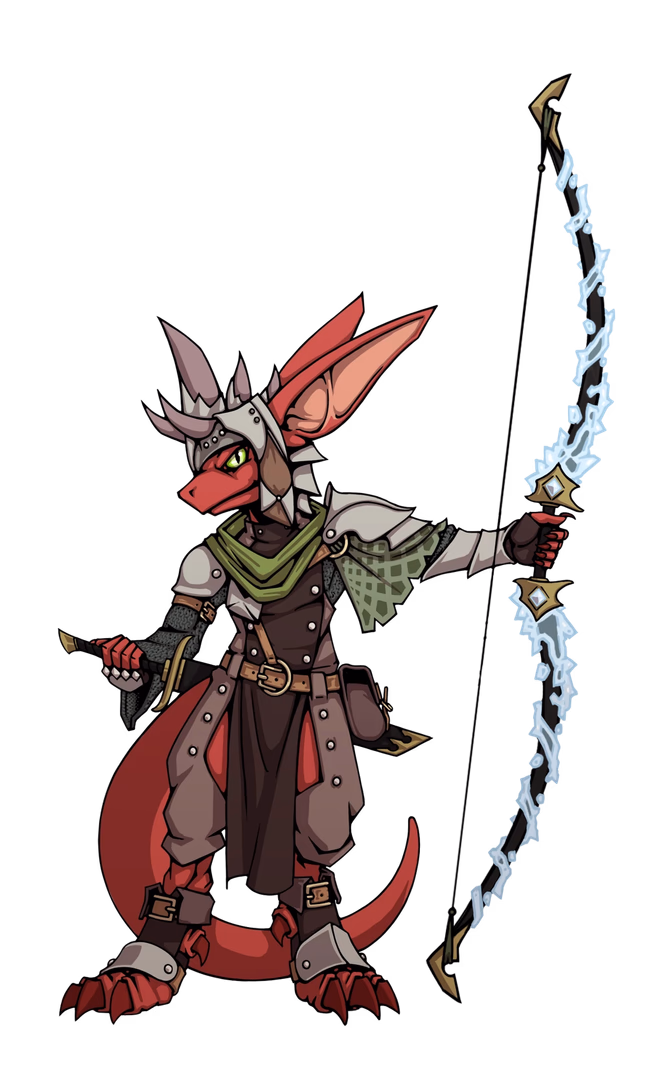 Tarrask "Task" of Ironoath - A battle-hardened kobold quartermaster seeking vengeance for his destroyed clan, now navigating the 