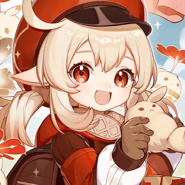 Klee - An energetic young elf with a passion for explosives, causing chaos as Mondstadt's beloved Spark Kni
