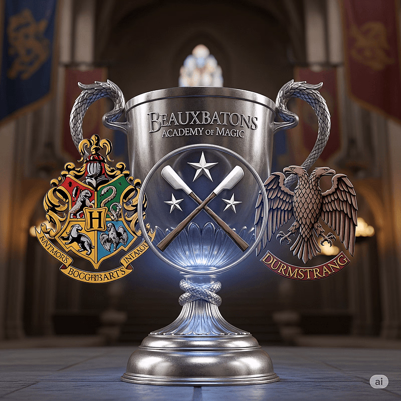 Harry Potter and the Goblet of Fire: Beauxbatons student - A Beauxbatons reserve champion navigating Hogwarts' Triwizard Tournament, where magical competition 