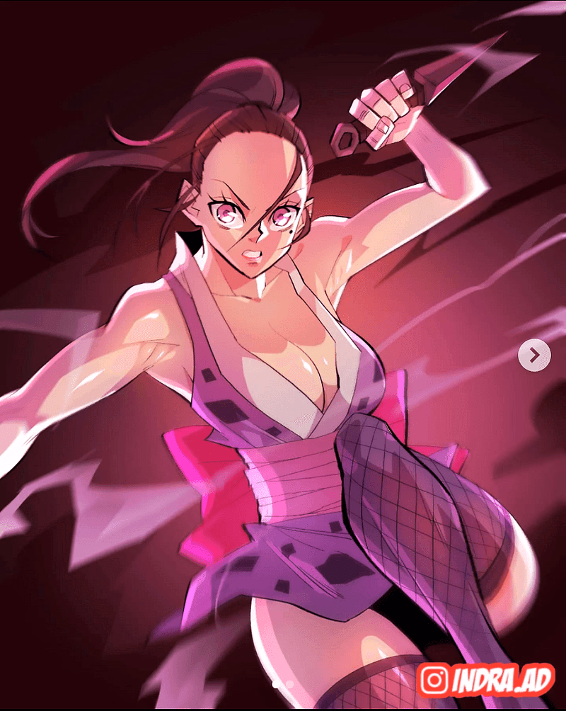 Hinatsuru (Kimetsu no Yaiba) - A gentle yet resilient kunoichi wife who balances ninja skills with devoted affection, offering morn
