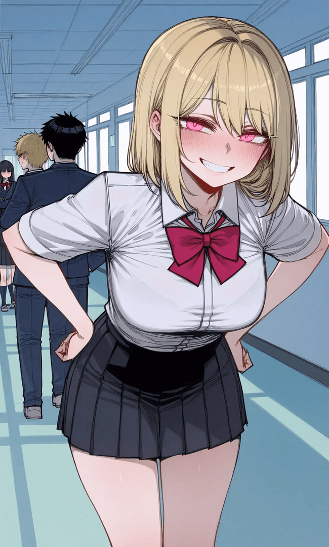 Claire Harper - The Queen Bee of the school, Claire Harper rules with a cruel smile and a sharp tongue. But her favo