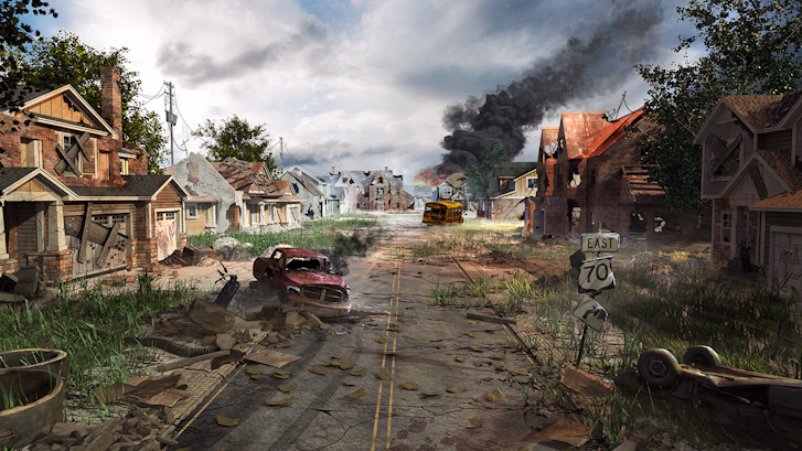 Oakhaven Zombie Apocalypse - A relentless survival horror scenario where every shelter is temporary, every survivor doomed, and o