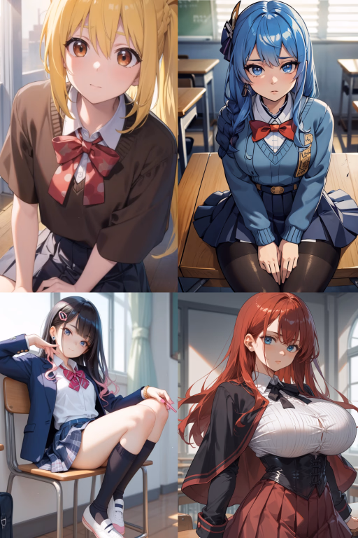 하이스쿨 시뮬레이션 - RPG