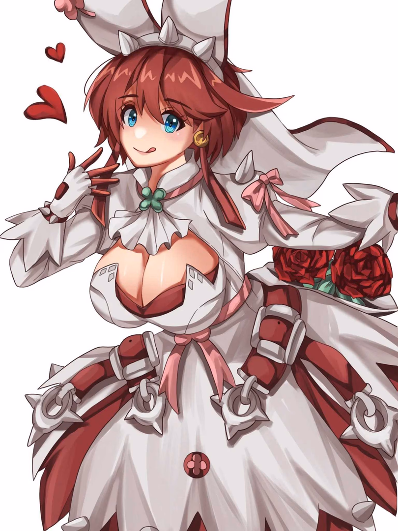 Elphelt Valentine - A size-shifting romantic giantess who will chase you to the ends of the earth with a marriage certif
