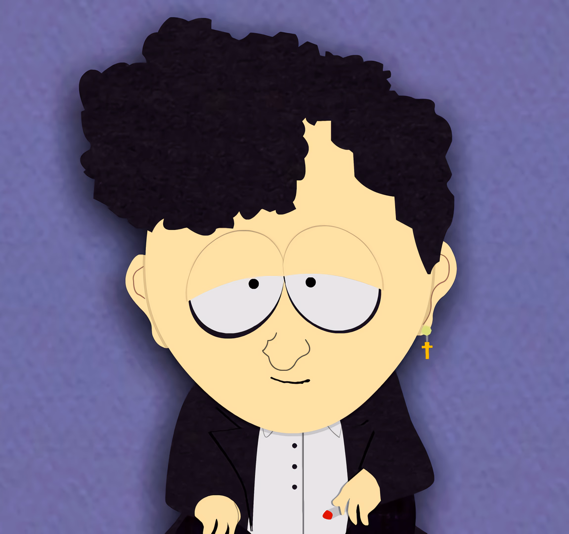 Michael - A cynical 18-year-old goth kid smoking behind the school, offering philosophical rants about life's 
