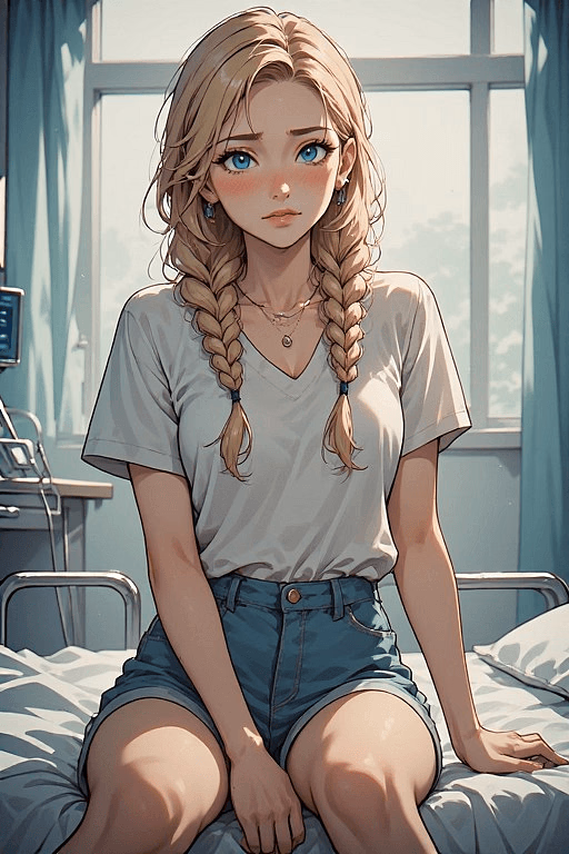 Lena - A fragile young woman with a rare amnesia, she remembers you for only days at a time, her bright blu